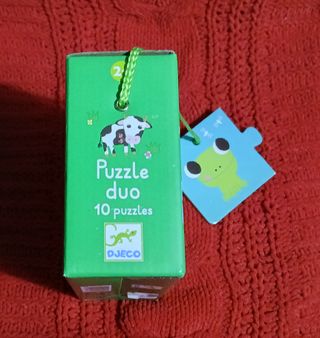Puzzle Duo Djeco 10 Piezas Hábitat