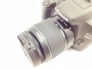 camara digital reflex canon eos 2000d+ef-s 18-55mm dc iii