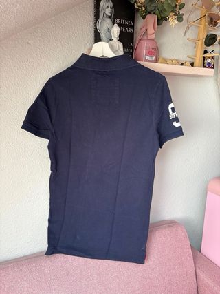 Superdry Polo Azul Talla M