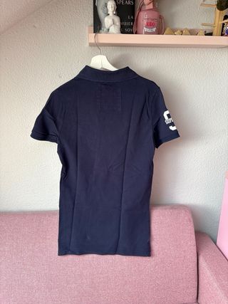 Superdry Polo Azul Talla M