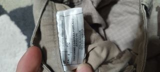 3 unidades Uniforme Ejército Tierra Arido Talla S/