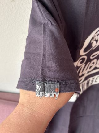 Camiseta Superdry Original Negra Talla S