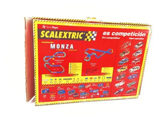 kit pista y coches slot scalextric monza