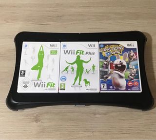 Tabla Wii Fit + Juegos Wii y WiiU