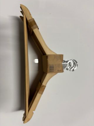 Pack 10 Perchas Madera y Metal