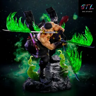 Figura One Piece Luffy Gear 4 anime Zoro sanji ace