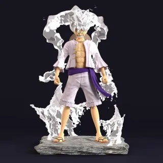 Figura One Piece Luffy Gear 4 anime Zoro sanji ace