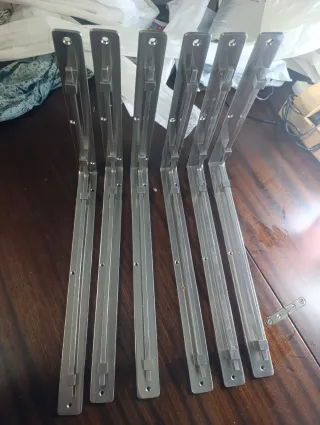 Soportes de Acero Inoxidable nuevos