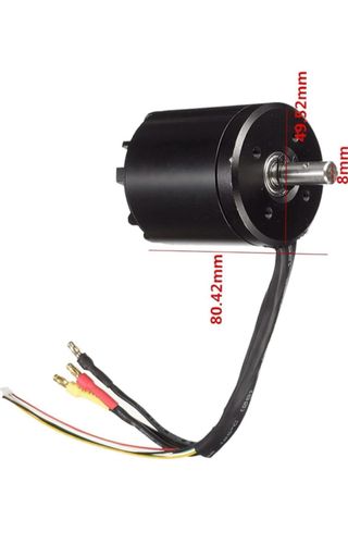 Longboard con motores brushless