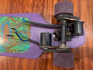 Longboard con motores brushless