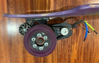 Longboard con motores brushless