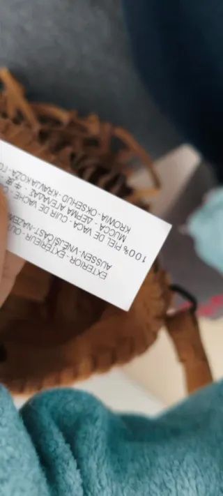 Bolso de flecos para niña