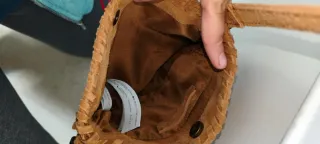 Bolso de flecos para niña