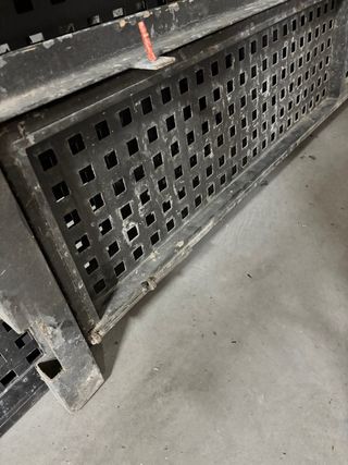 Rejillas exteriores abatible para bajos o ventanas