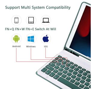 Funda con Teclado para Samsung Galaxy Tab S8 2022