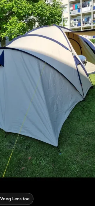 Tienda de campaña familiar