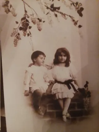 Cartoline antiche con dedica