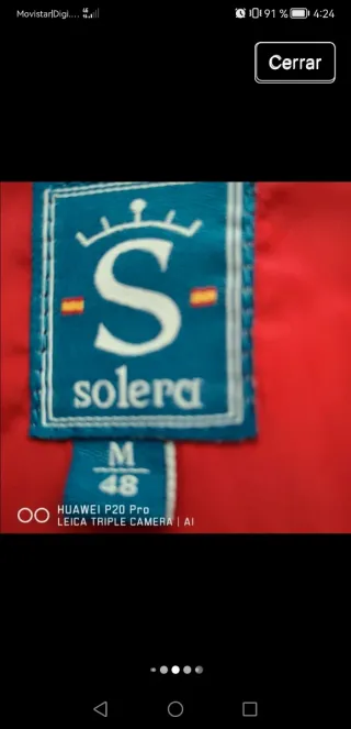 Chaleco Solera Rojo