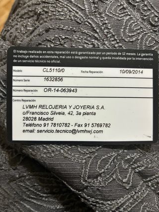 TAG Heuer Kirium Cronógrafo Reloj Hombre