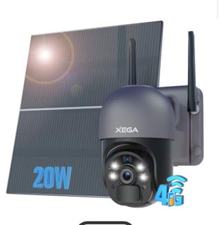 2 Telecamere Sorveglianza Xega 4G LTE 20W