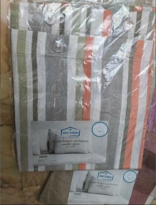 Lotto 10 federe cuscini letto cotone nuove