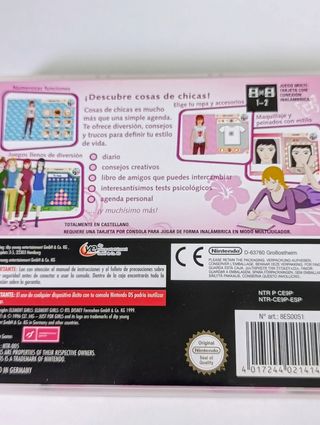 Juego Nintendo DS Cosas de Chicas