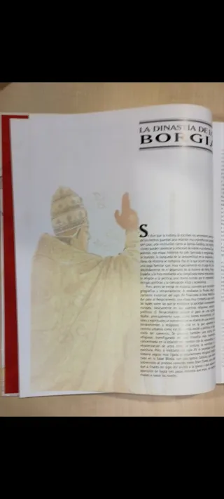 🇪🇸 CÓMIC LOS BORGIA I SANGRE PARA EL PAPA.