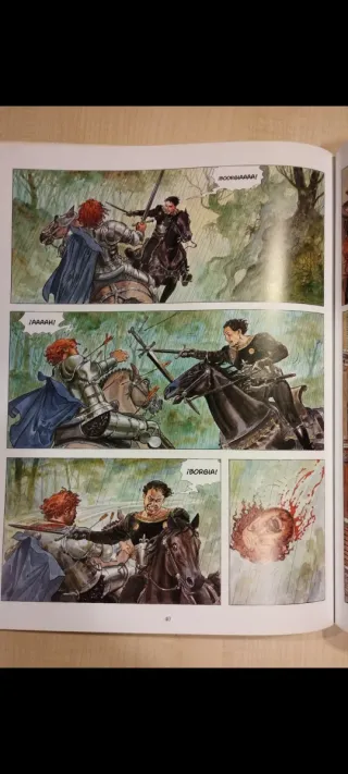 🇪🇸 CÓMIC LOS BORGIA I SANGRE PARA EL PAPA.