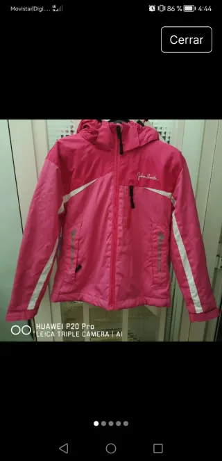 Chaqueta niña John Smith rosa