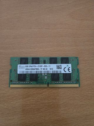 RAM 8GB DDR4 2133MHz