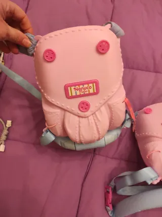 Porta muñecas Nenuco rosa