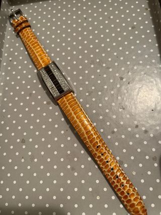 Pulsera Piel y Cristales Swarovski