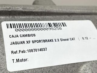 1087014037 caja cambios jaguar xf sportbrake 98250