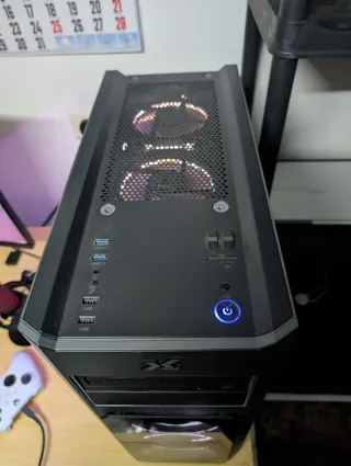 PC Gamer i7-11700K + RTX 3060 con caja | SSD +HDD