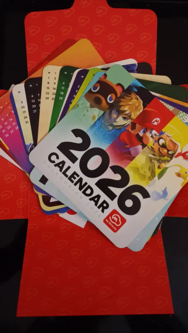 Calendario My Nintendo 2026