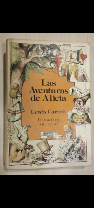 Cuento "Las aventuras de Alicia", de Lewis Carrol.