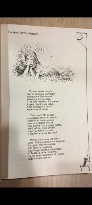 Cuento "Las aventuras de Alicia", de Lewis Carrol.