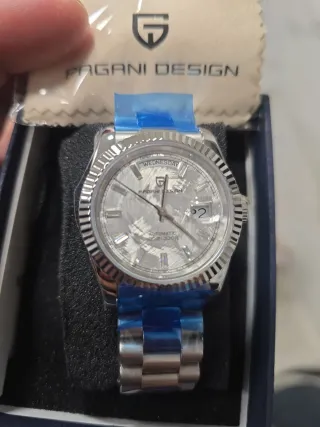 Pagani Design PD-1752 Reloj Automático Plata