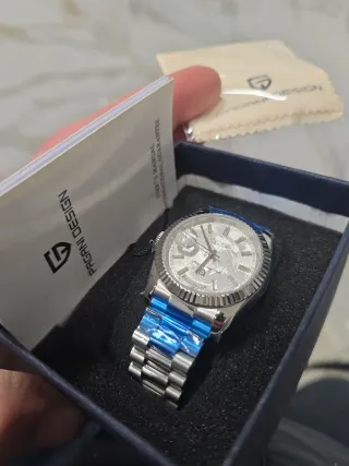 Pagani Design PD-1752 Reloj Automático Plata