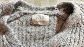 Cardigan Zara Niña Gris Talla 13-14