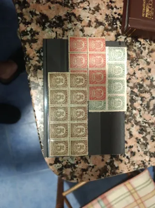 Lote sellos República Española