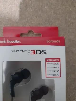 *Oferta*OFICIAL NINTENDO.Auriculares DSi,3DS...