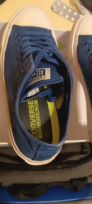 Converse All Star Azul y Blanco