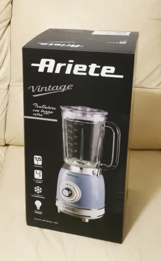 Ariete Vintage frullatore elettrico 583 celeste