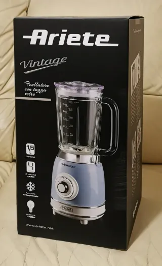Ariete Vintage frullatore elettrico 583 celeste