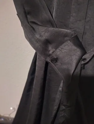 Vestido Mango gris Talla S Sin Estrenar