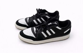 Adidas niño 38 2/3 negro blanco