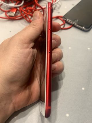 iPhone 7 128GB Rojo + funda.