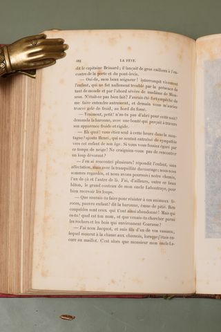1874 LIBRO ANTIGUO HISTORIA DE FRANCIA - CUENTOS