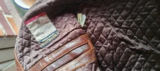 Cazadora Cuero Chevignon Marrón